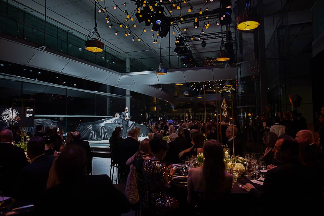 Automotive industry gala dinner event management